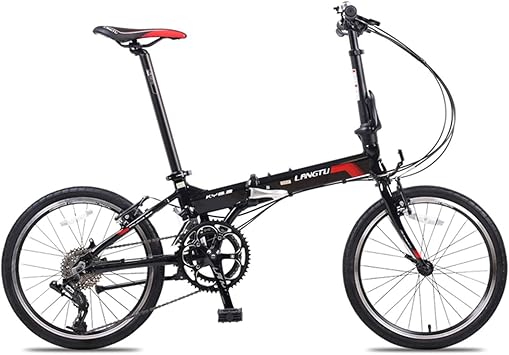 Amazon インチ 折りたたみ自転車 アルミフレーム8段変速 通勤通学 N A 折りたたみ自転車