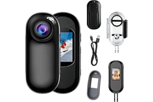 OBEST 4K Action Camera IP68 Waterproof 30M, Magnetic Sports Camera with Night Vision,1.14-Inch Display Screen,110° Wide-Angle