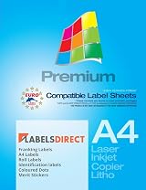 Euro Labels Do Not Stack Black & White 120x70mm 500 Labels Easy Peel Shipping view 2