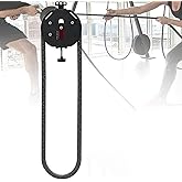Endless Rope Trainer with Adjustable Resistance, Portable Rope Pull Machine for Home Gym &amp; Strength Training, Hanging Infinity Pulley System for Cardio &amp; Full Body Workout