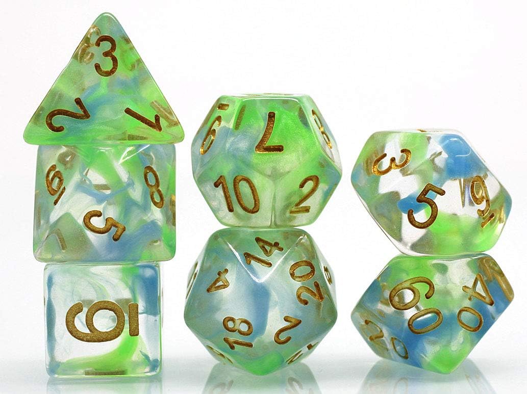 Rpg Dice Set Cotton Candy Corn Dnd Dice Set D D Etsy