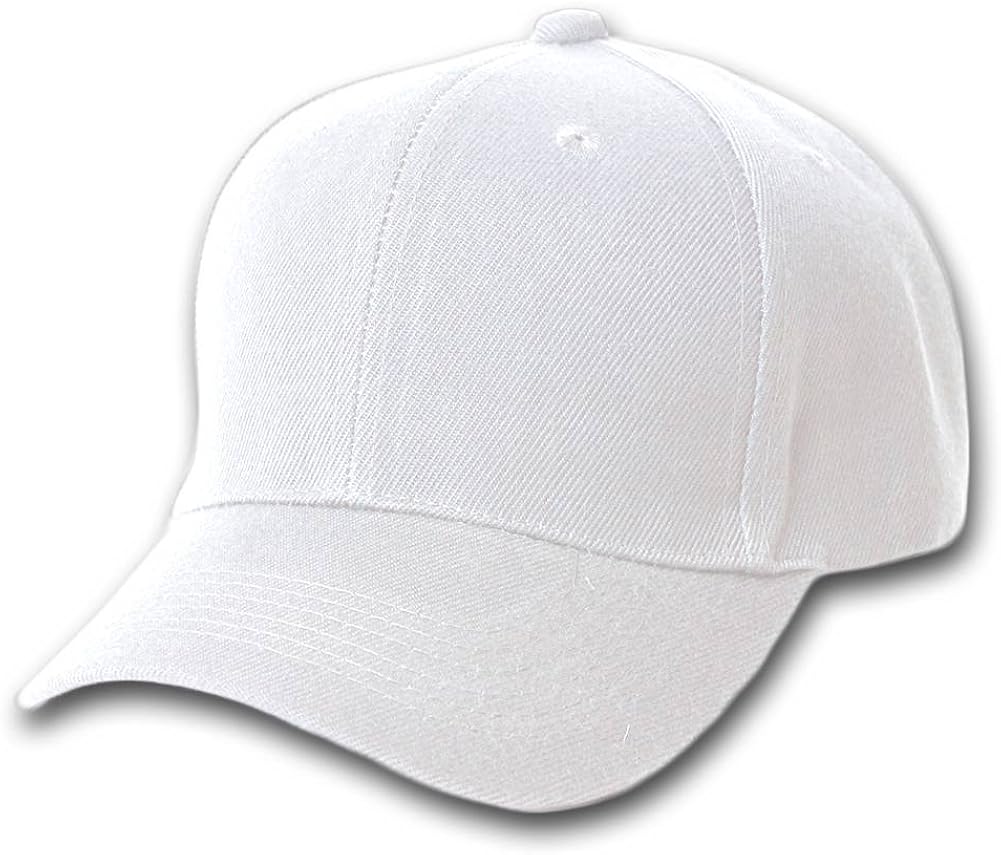 cheap plain white hats
