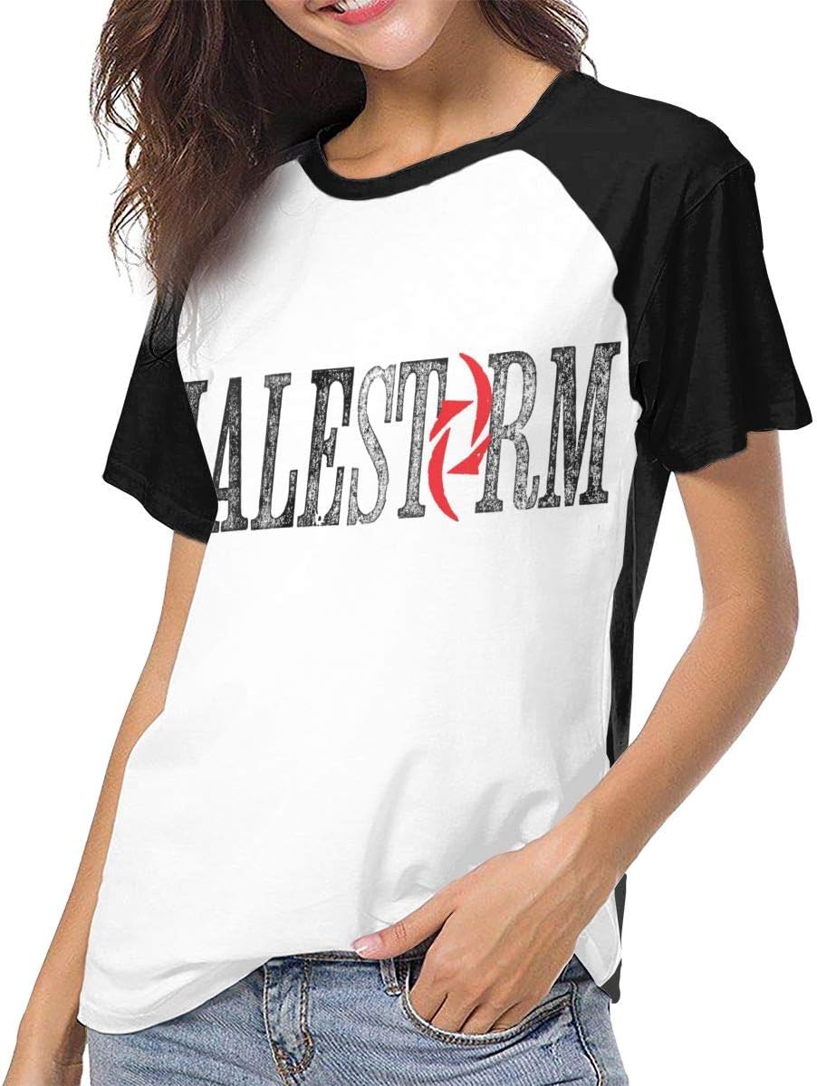 Tammy W Nash Halestorm Women's Short Sleeve Casual Baseball Tee Polyester Sport T Shirt
