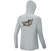 Palmyth Boys Fishing Shirt Youth Hoodie UPF 50+ Sun Protection Long Sleeve