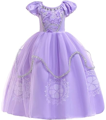 Amazon.com: Disney Princess Sofia the First Dress and Tiara Set : Toys &  Games