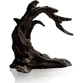 FZONE Aquarium Driftwood, Resin Rock Decor for Aquascaping Hardscape | 5.12x3.54x5.91 inches,pH Neutral, 100% Safe and Non-toxic, Aquascaping Decor, Easy Setup &amp; Maintenance