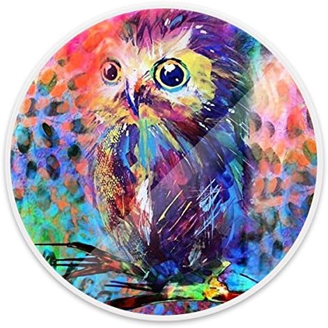 Premium Mounts and Stand, Expanding Stand Pop Grip Mount Sockets for iPhone,Smartphones and Tablets - Art Colorful Owl