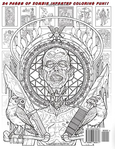 Killing time with the infinite z an adult zombie coloring book