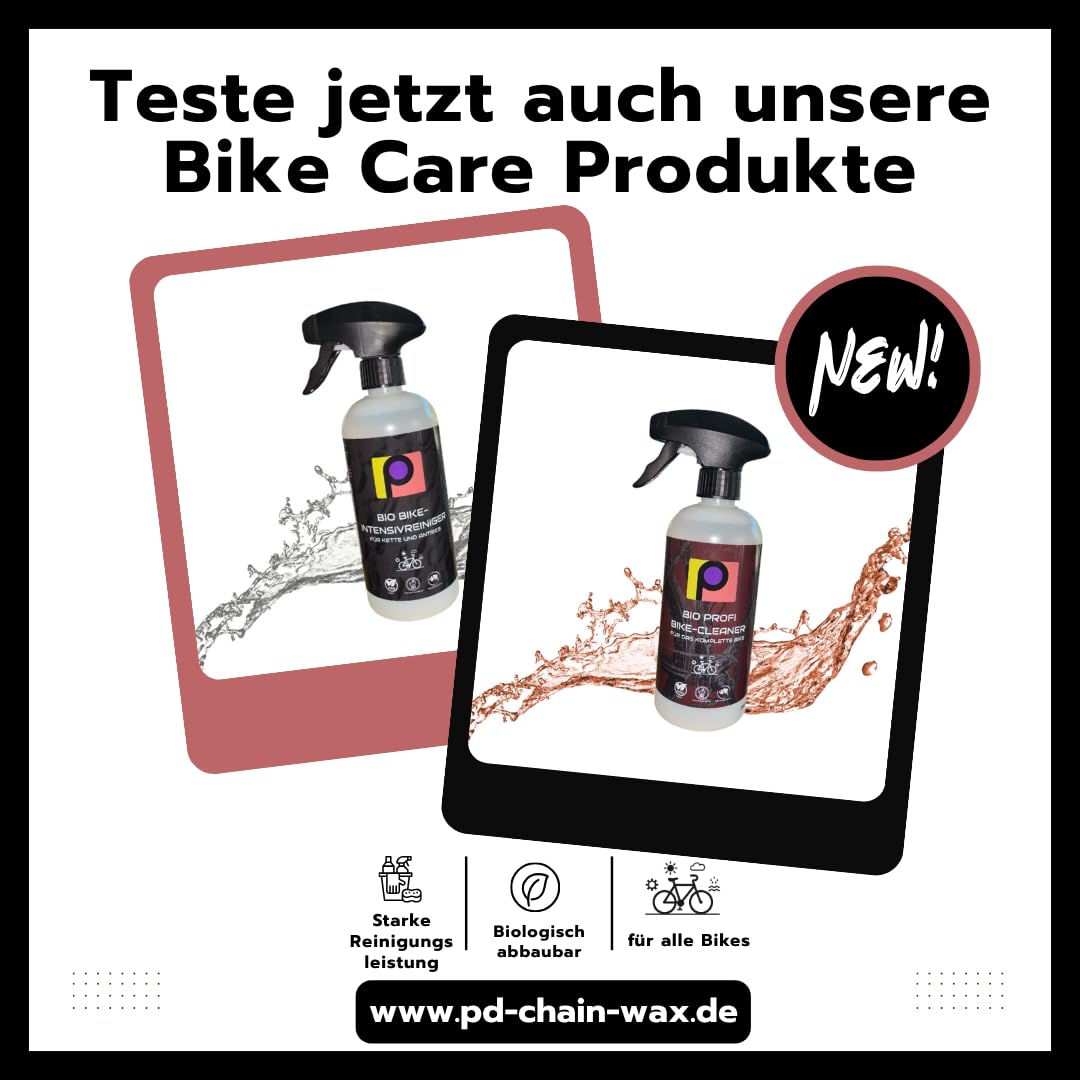 Perfect Drive Chain Wax - ZeroGrase Additiv - Fahrrad Kettenwachs Heißwachs Additiv - Entfettung - Degeasing - Entfettet neue Ketten im Wachsbad - Entfettungs Zusatz Heißwachs 7