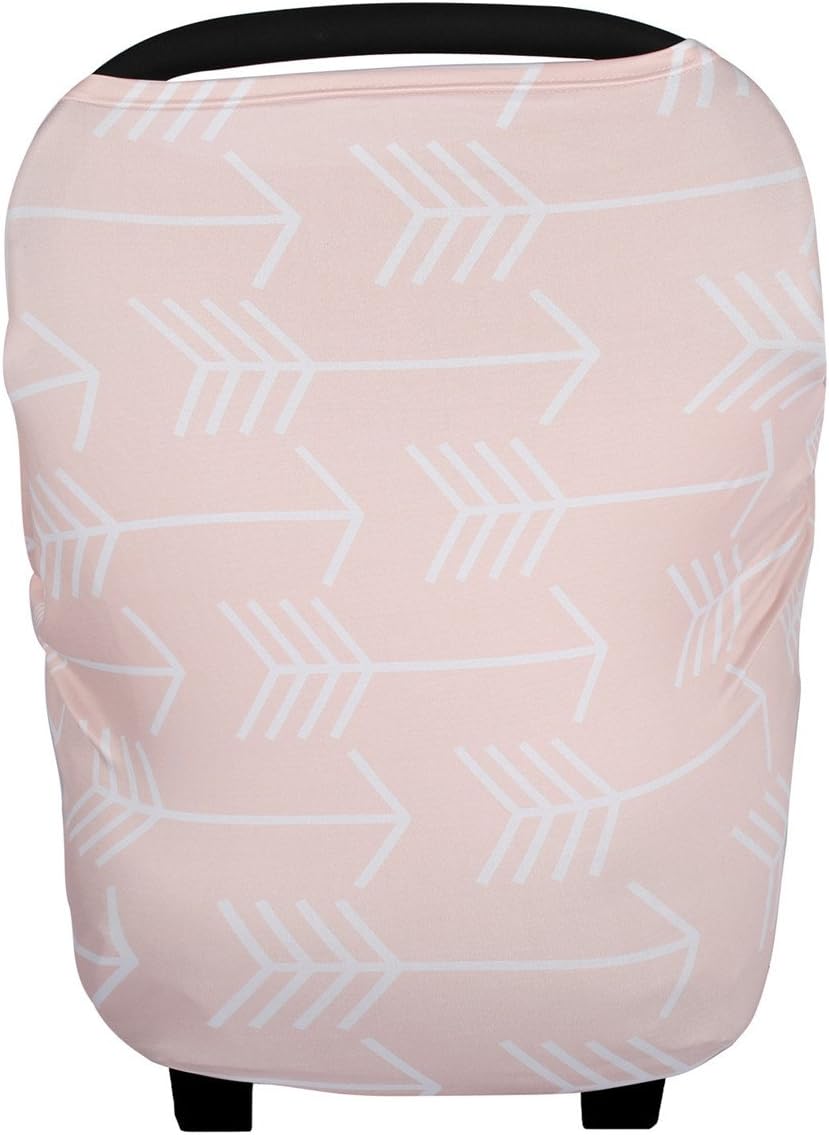 Storeofbaby Baby Car Seat Covers Nursing Scarf Blanket Canopy for Infant Toddler Girls