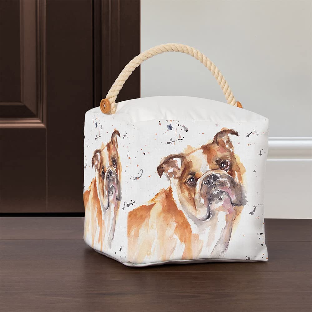 The Leonardo Collection LP48725 Bulldog Design Doorstop | Multi-color Accessory