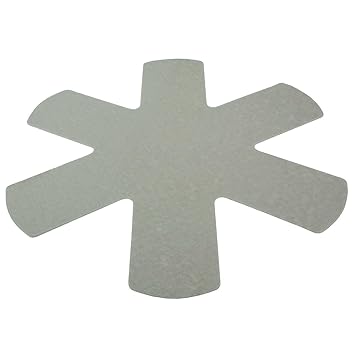 MACOSA HOME 3er Set Pfannen-Schutz Filz und Kunststoff/ Hellgrau/WASCHBAR/LEBENSMITTELECHT!Universal-Größe 38 cm.Zuschneidbar