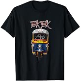TUK TUK Thailand T-shirt Souvenir gift Cool Tee for All T-Shirt
