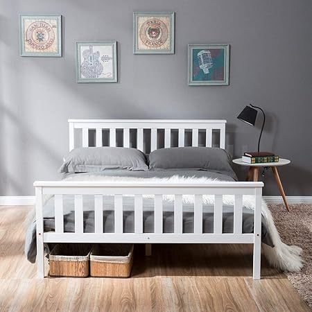 kids wooden bed frame