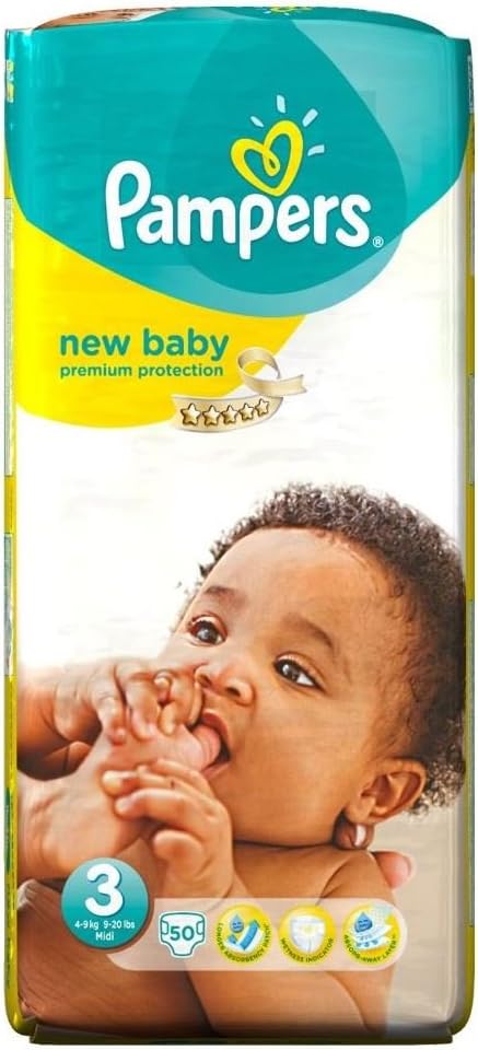 pampers size 3 50 pack