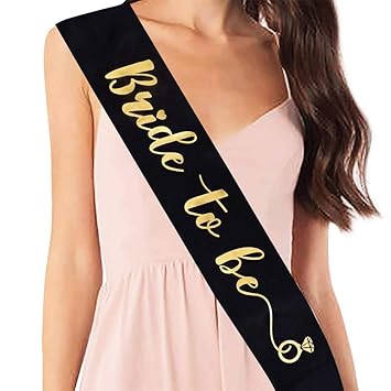 Buy Wobbox Bride To Be Satin Sash Bachelorette Party Bridal Shower