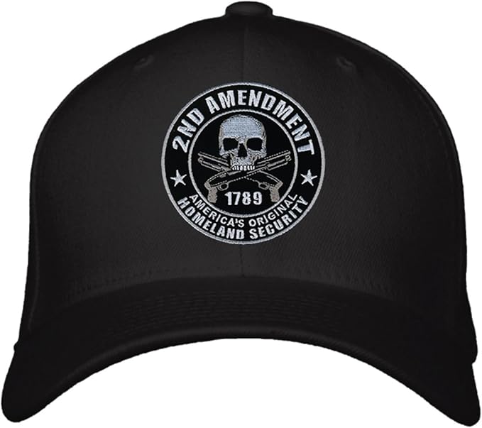 2nd Amendment Hats Mens Pro Gun Rights Black Adjustable Cap at Amazon
