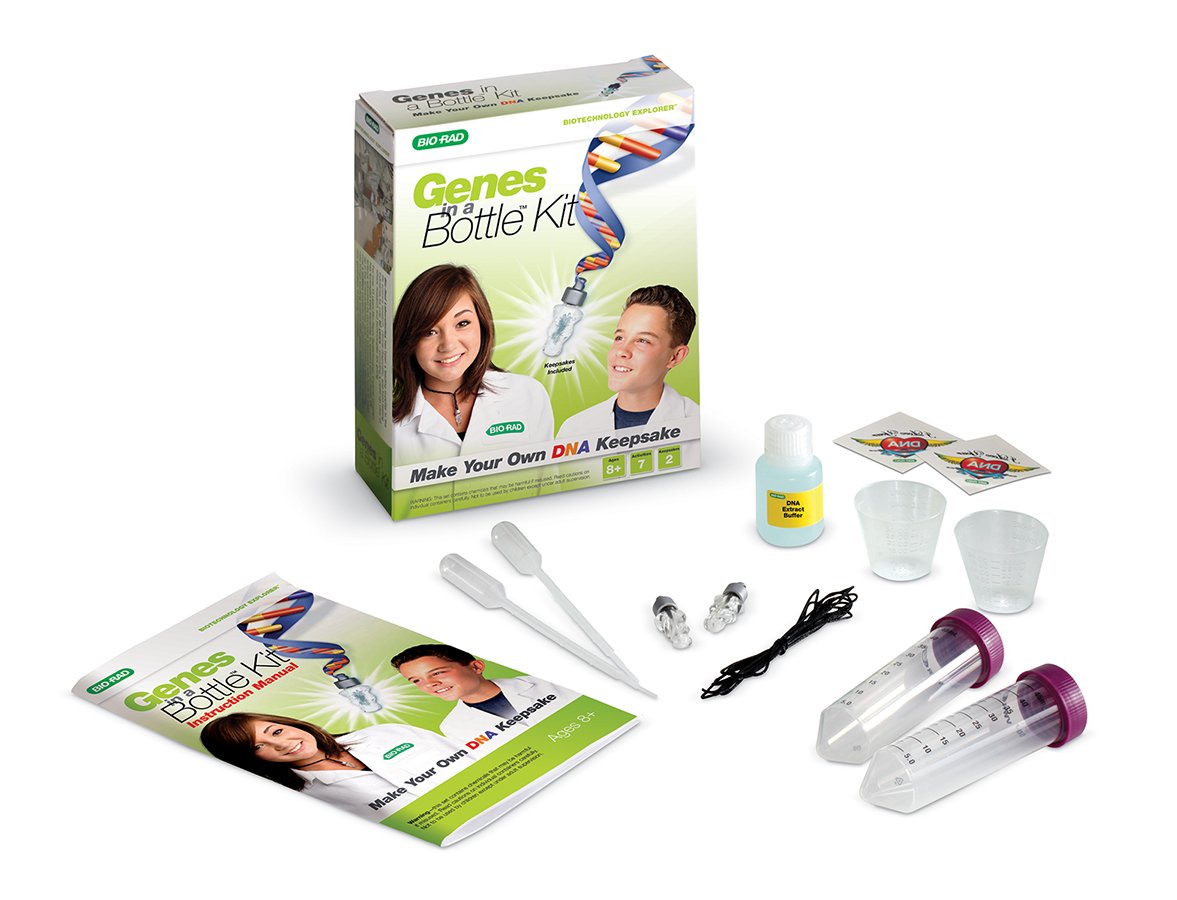 genes in a bottle kit make your own dna keepsake