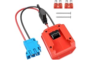 QSDXNYDC for Power Wheel Adapter for Milwaukee 18V M18 Battery with Wire Harness Connector and Fuse Holder Compatible for Peg-Perego 12 Volt for Power Wheel Kids Ride-on Toy, 12AWG Wire with 40A Fuse