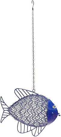 Amazon Com Achla Designs Fish Bird Feeder Wild Bird Tube