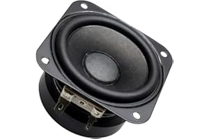 2.75Inch 70x70mm Bass Woofer 4Ohm 15W Bass Subwoofer Portable Square Loudspeaker for Home Theater Entertainment K-Song Sound 
