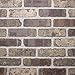 Brickwebb Thin Brick Sheets - flats (Box of 5 Sheets) - Cafe Mocha