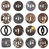 Alloy Tsuba Hand Guard For Japanese Samurai Swords Wakizashi Tanto