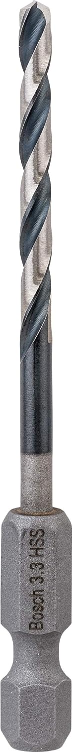 Bosch Professional Impact Control HSS Twist Drill Bit (for metal 3.3 x 36 x 75 mm, accessories for impact drills) - Image 3