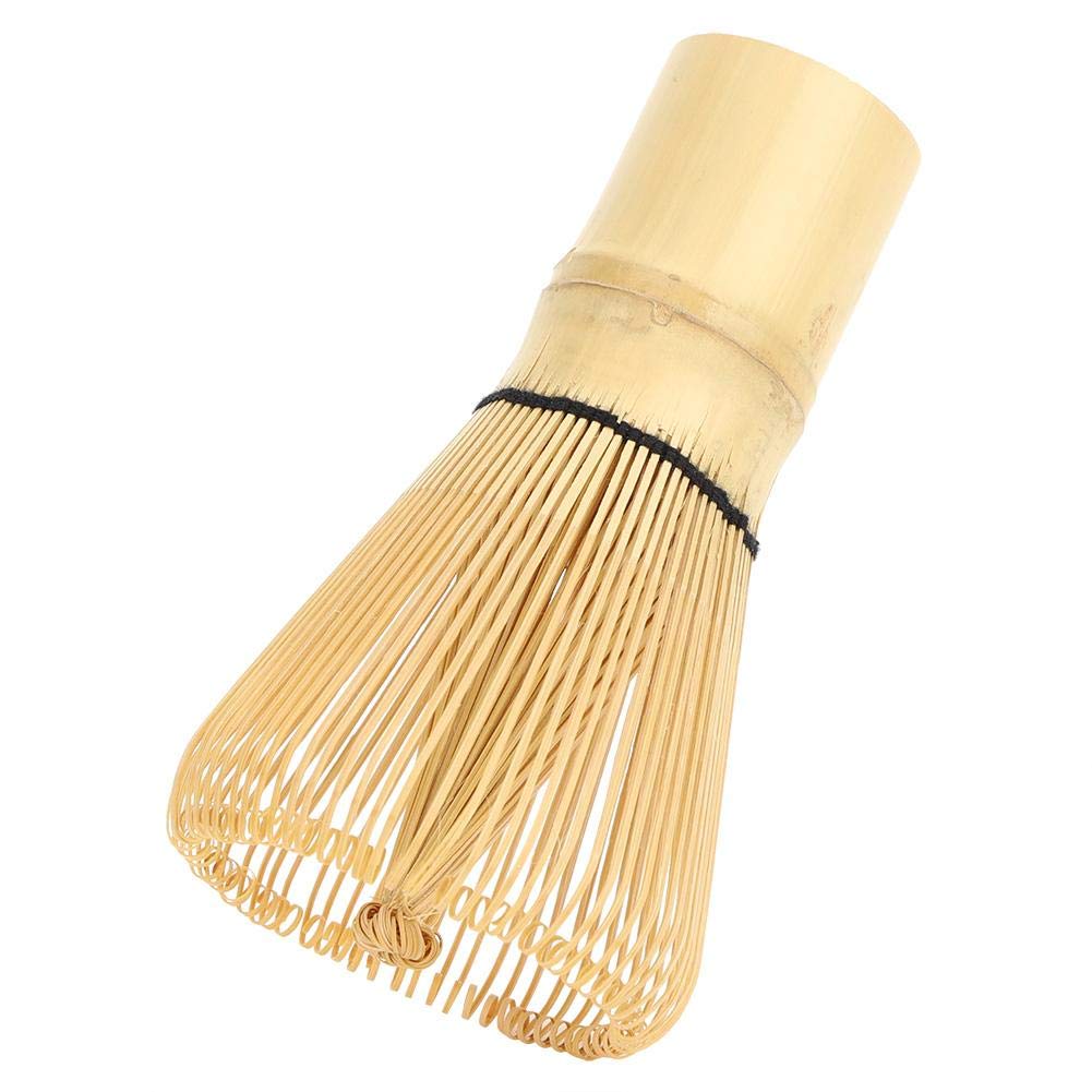 Fdit 120 Prongs Bamboo Matcha Whisk, Traditional Green Tea Whisk Tool, 10.5cm (H) x 6cm (W) x 3cm (D)