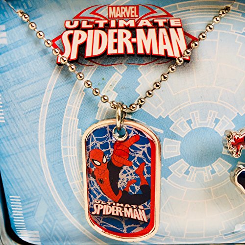 Spiderman Keychain and Dogtag Collectors Set for Kids