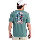 HUK Mens Kc Scott Short Sleeve Performance Tee, Fishing T-Shirt for Men