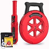 Pipe Blockage Detector, Water Pipe Locator Underground Diagnostic-Tool | Wall Scanner Pipeline Blocking Clogging Scanner Plumbers Instrument For Metal PVC Water Pipes, 20m