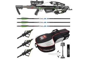 Killer Instinct Boss 405 FPS Crossbow Package with Backpack Case and Broadheads Bundle (3 Items)