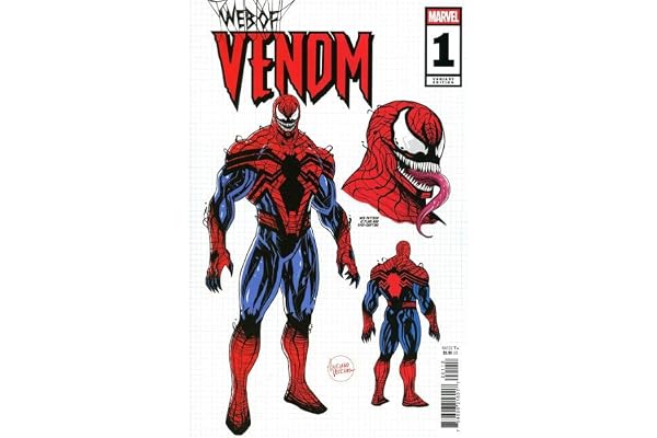 Web of Venom #1I VF/NM ; Marvel comic book | 1:10 Variant Design