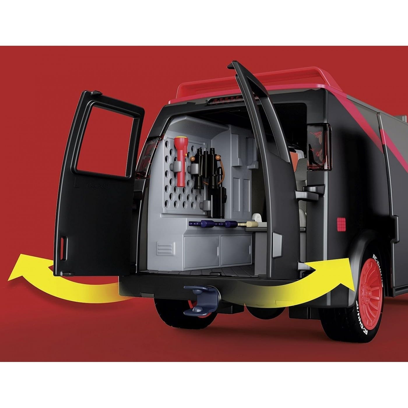 PLAYMOBIL 70750 The A-Team Van - im ikonischen Design, Für A-Team Fans, Sammler und Kinder, 5-99 Jahre 2