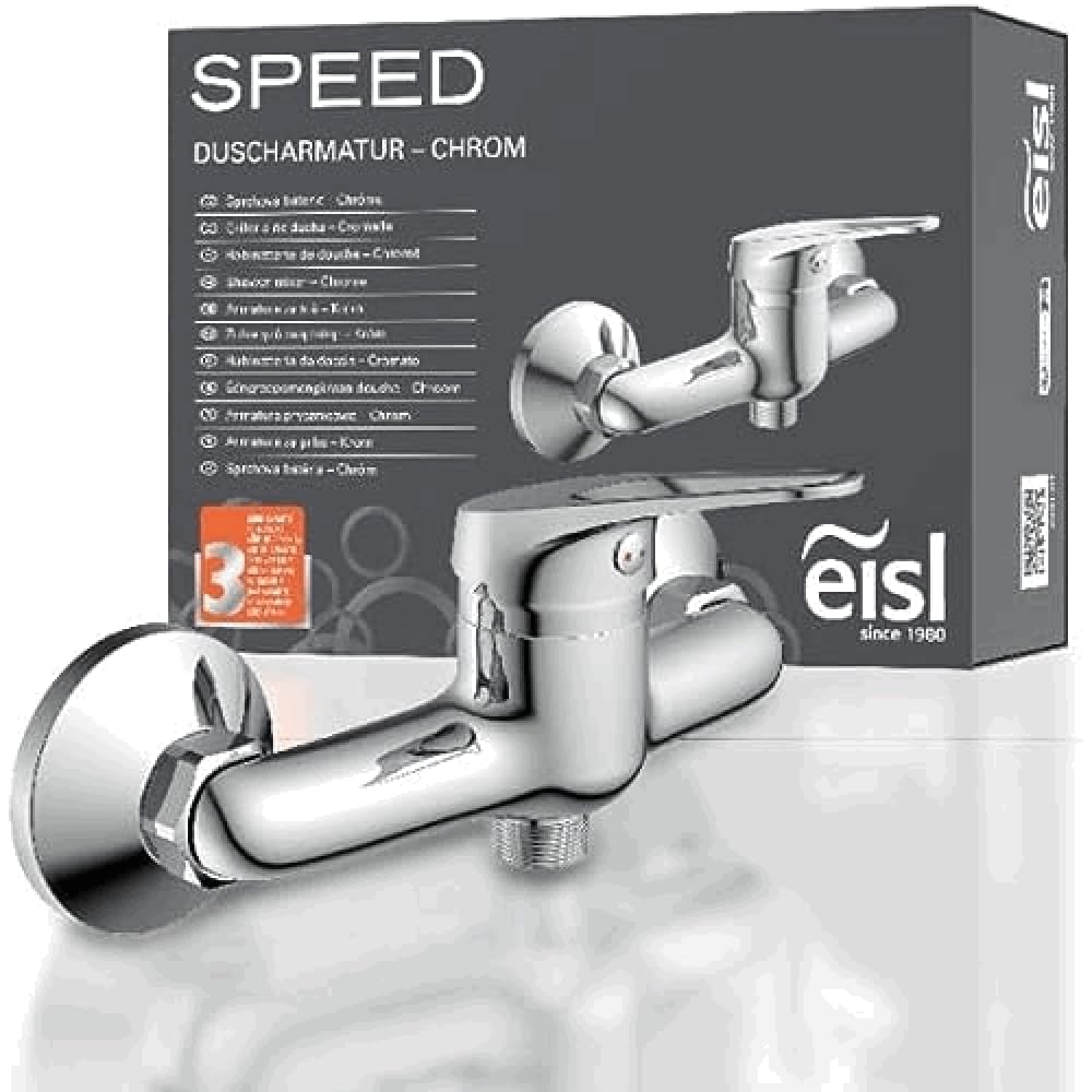 Eisl Speed NI168SCR Single-Handle Mixer Tap for Showers Chrome-Plated