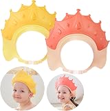 FUSACONY Baby Shower Cap Shield 2 Pack Crown Design 38-60cm 6m-9y