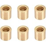 uxcell Bearing Sleeve 10mm Bore x 16mm OD x 15mm Length Self-Lubricating Sintered Bronze Bushings 6pcs