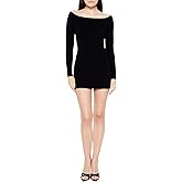 Forever 21 Womens Off-The-Shoulder Mini Sweater Dress