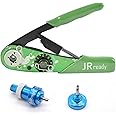 JRready M22520/2-01 Indent Crimp Tool, NEW-AS2G Aviation tools with Universal Positioner, Solid Contacts Crimping Tool for 20-32AWG Miniature and Sub-miniature Connectors