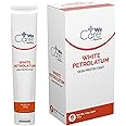 Dynarex White Petrolatum, Petroleum Jelly for Dry, Damaged or Cracked Skin, Soothing White Petroleum Jelly for Minor Skin Irritations, 4 oz. Tubes, 1 Box of 6 Petroleum Jelly Tubes