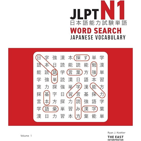 JLPT N3 Japanese Vocabulary Word Search: Kanji Reading