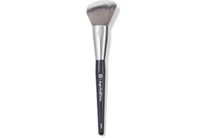 BK BEAUTY - ANGIE HOT & FLASHY A507 ANGLED BLUSH BRUSH – For Blush, Bronzer & Contour, Fluffy Angled Brush for Seamless, Streak-Free Finish