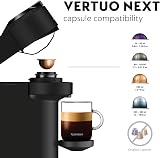 Nespresso Vertuo Next ENV120.BM Matt Black Capsule Coffee Machine 7 Cup Sizes view 5