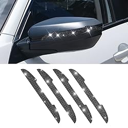 4 PCS Bling Rhinestone Car Door Handle Scratch