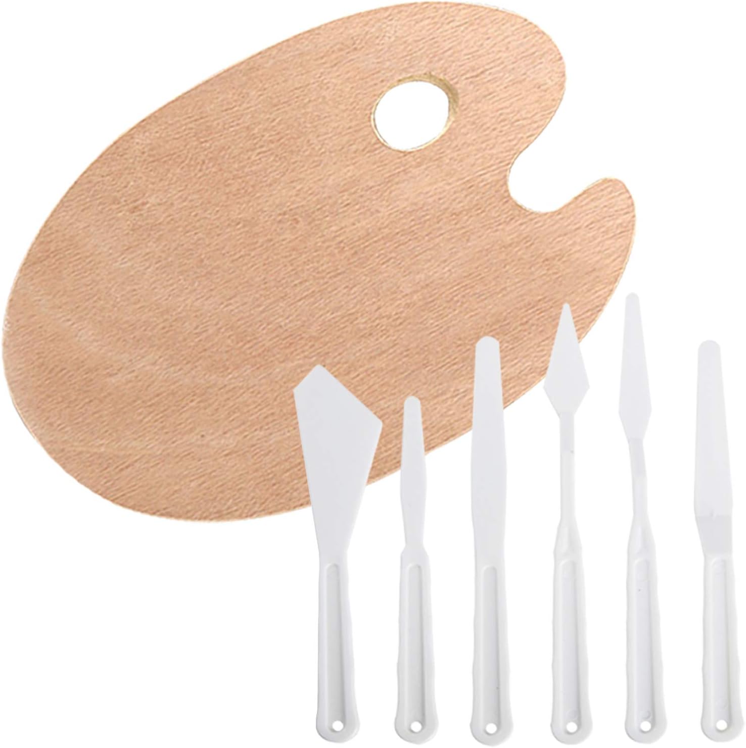 MEEDEN 46-Piece Oil Painting Set with Beech Wood Table Easel, 12MLX24 Oil Paint Tubes and All The Additional Supplies, Perfect for Beginning Artists, Students and Kids