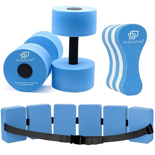 Water Weights Dumbbells Set, High-Density EVA-Foam Water Weight Pool  Fitness,Aquatic Swim Belt,Resistance Gloves for Aqua Therapy in Kuwait  Whizz
