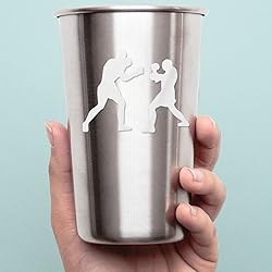 Transparent Decal Stickers of Boxers Boxing