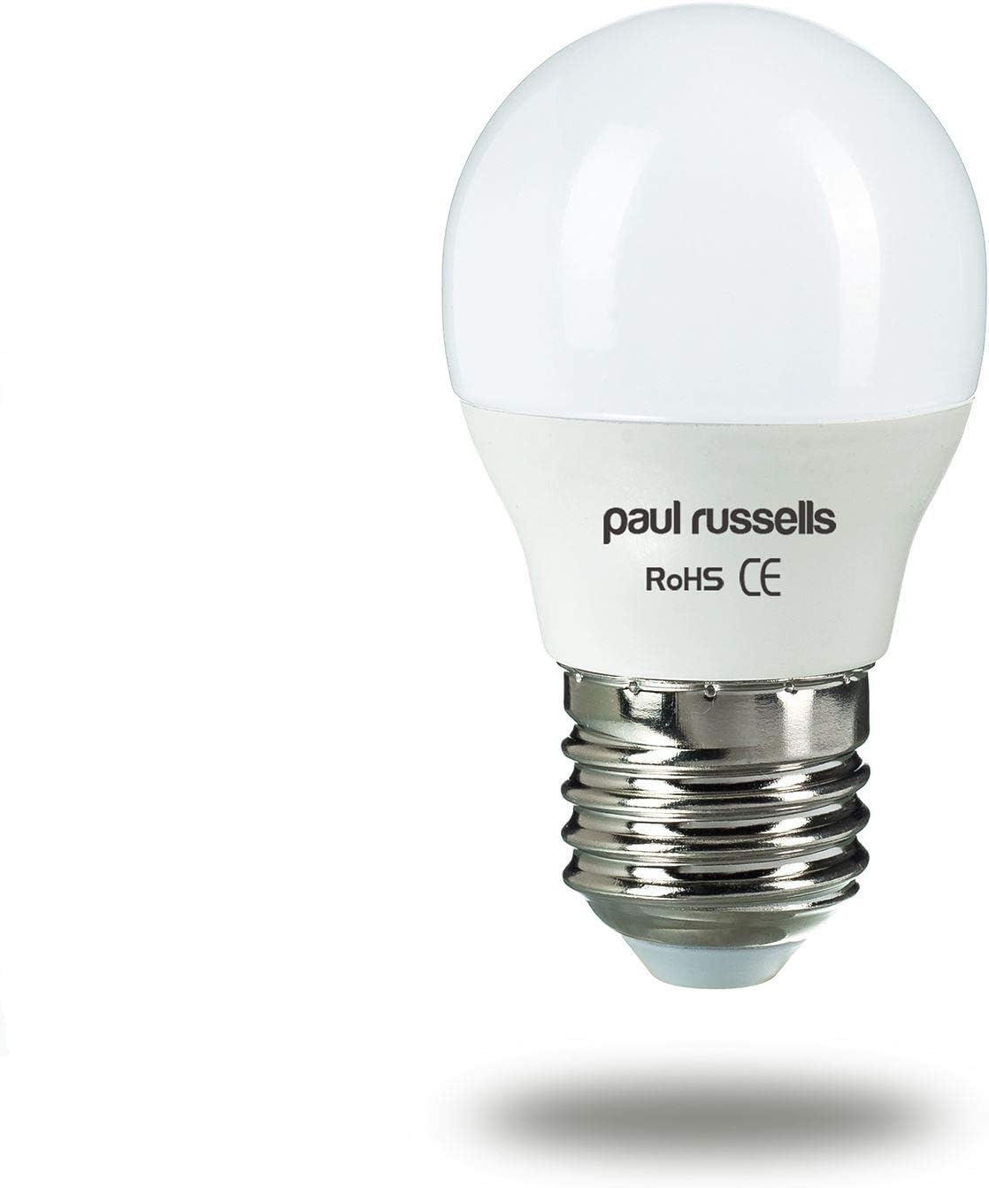 paul russells LED Light Edison Screw E27, 60w Equivalent, 6.5W 806 Lumenrs LED Bulbs, 6500K Bright Daylight