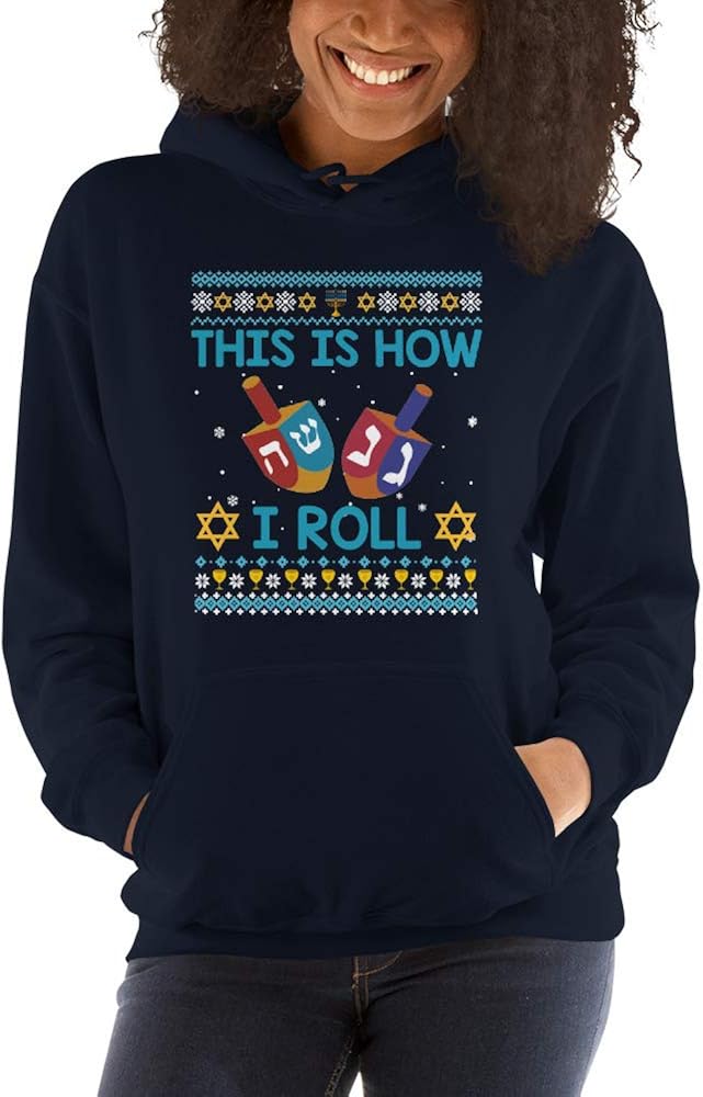 TEEPOMY Ugly Sweater Hanukkah This is 